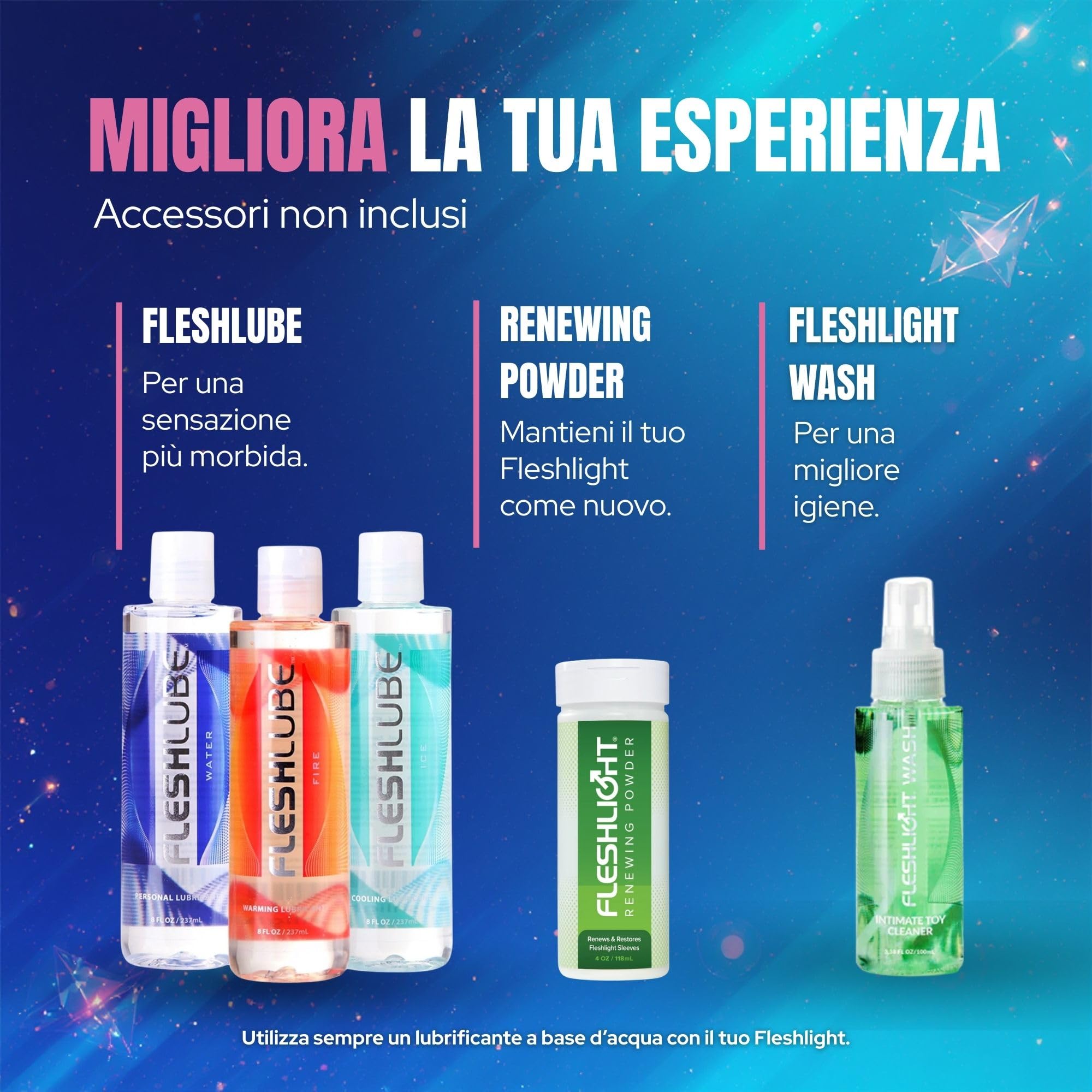 Fleshlight Fantasy Lexi Amakura Dojikko (Vagina) - Masturbatore Uomo - Esperienza reale - Superskin - Facile da pulire