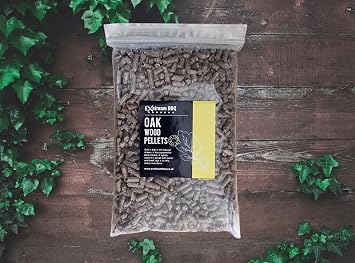 BBQ Oak 1 Litre Approx 650g Pellet For Use With Ninja Woodfire Grill - Resealable Bags