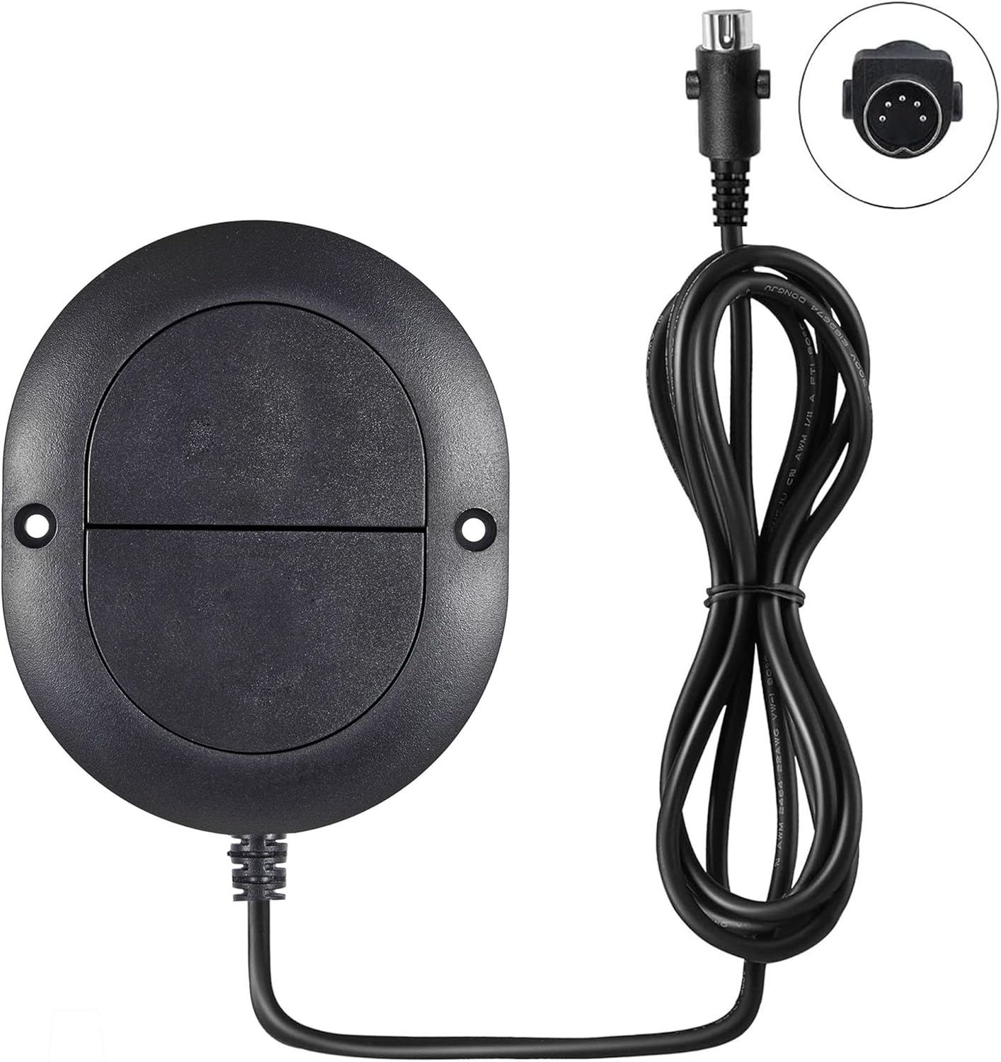Amazon.com: SZAWINLI Oval Recliner Switch,2 Key 5 Pin Straight Plug ...