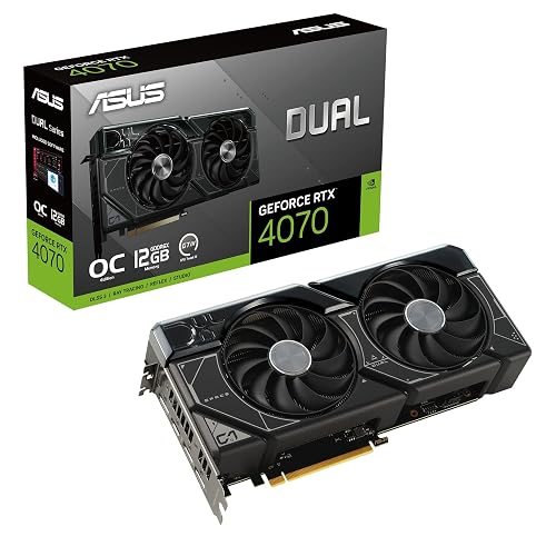 ASUS Dual GeForce RTX 4070 OC 12GB Graphics Card