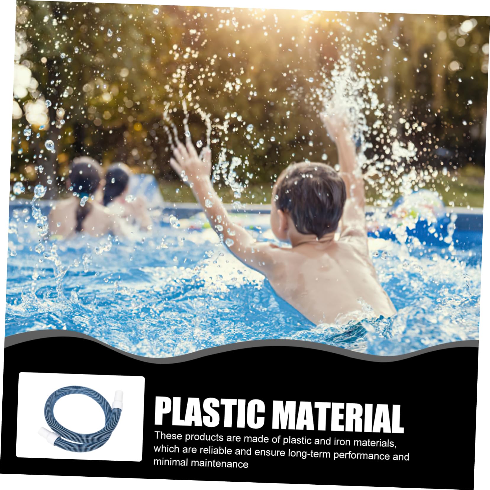 Manguera De Limpieza De Piscina Repuesto Para Drenaje Manguera De Plástico Para Piscinas Elevadas