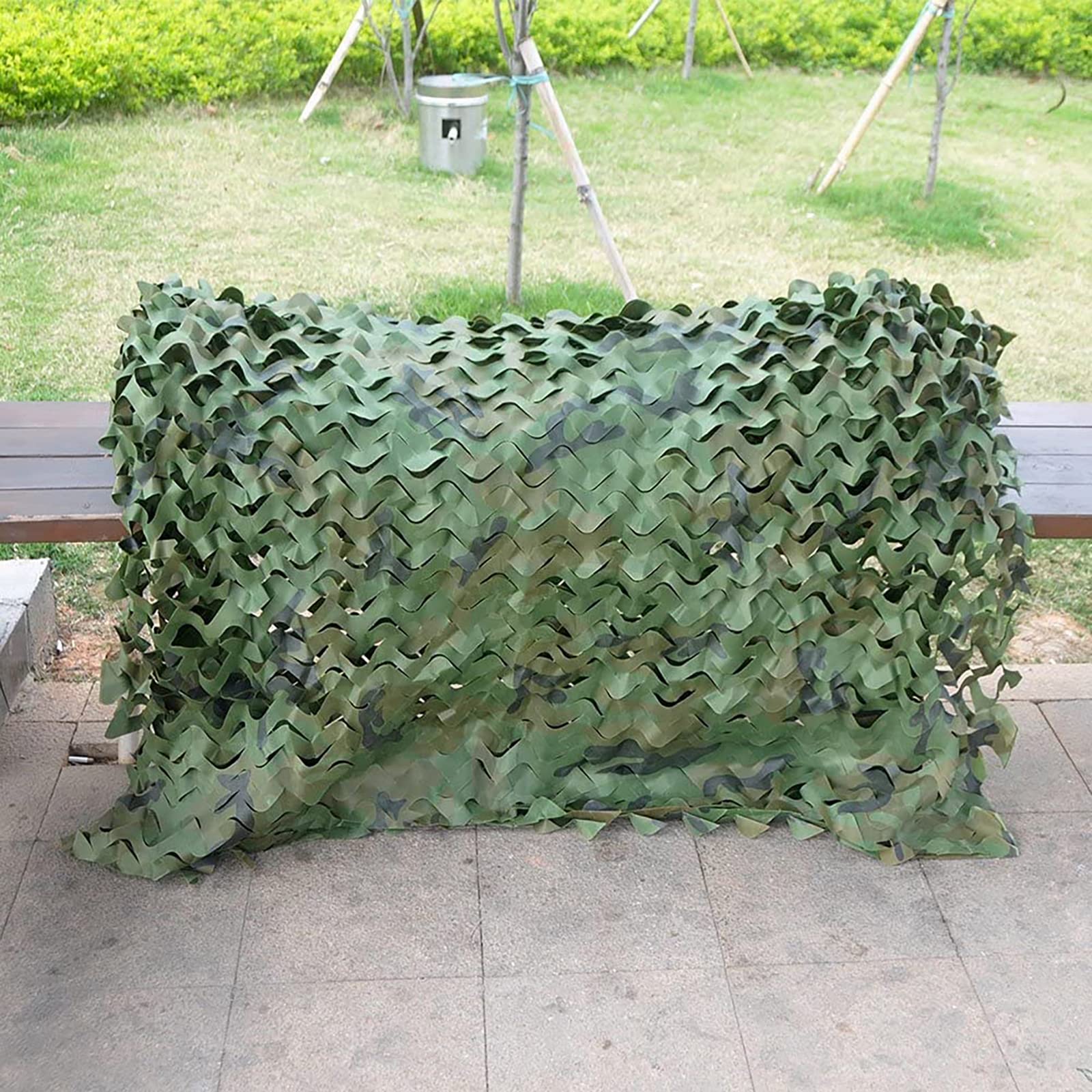 Rete Mimetica Oxford 150D Per Caccia E Campeggio – Telo Ombreggiante Giungla Militare, Multiuso Per Feste E Decorazioni