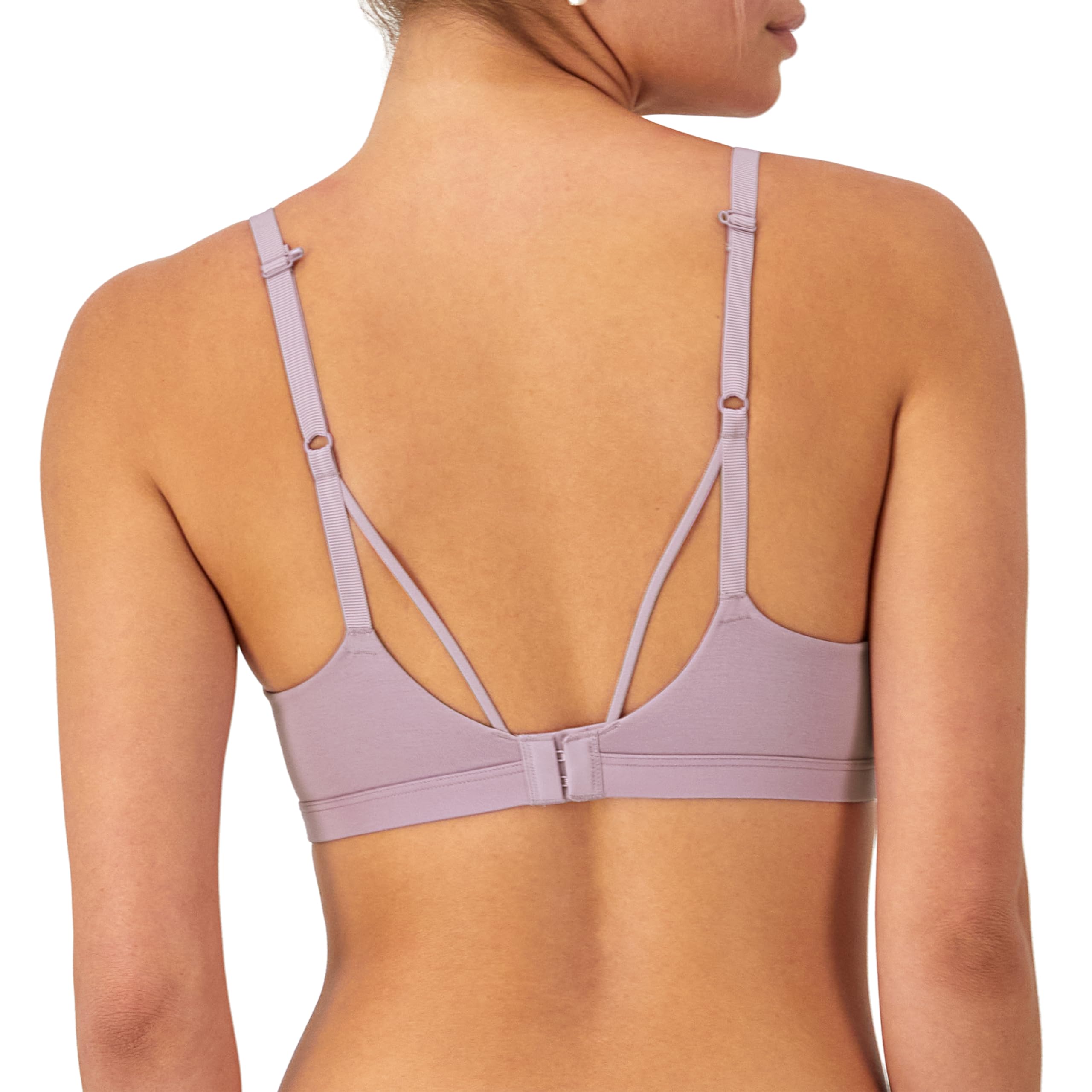 Maidenform Wireless Bra, Everyday Luxe T-Shirt Wireless Bras for Women, Convertible Straps, Smoothing Reggiseno Donna (Pacco da 1)