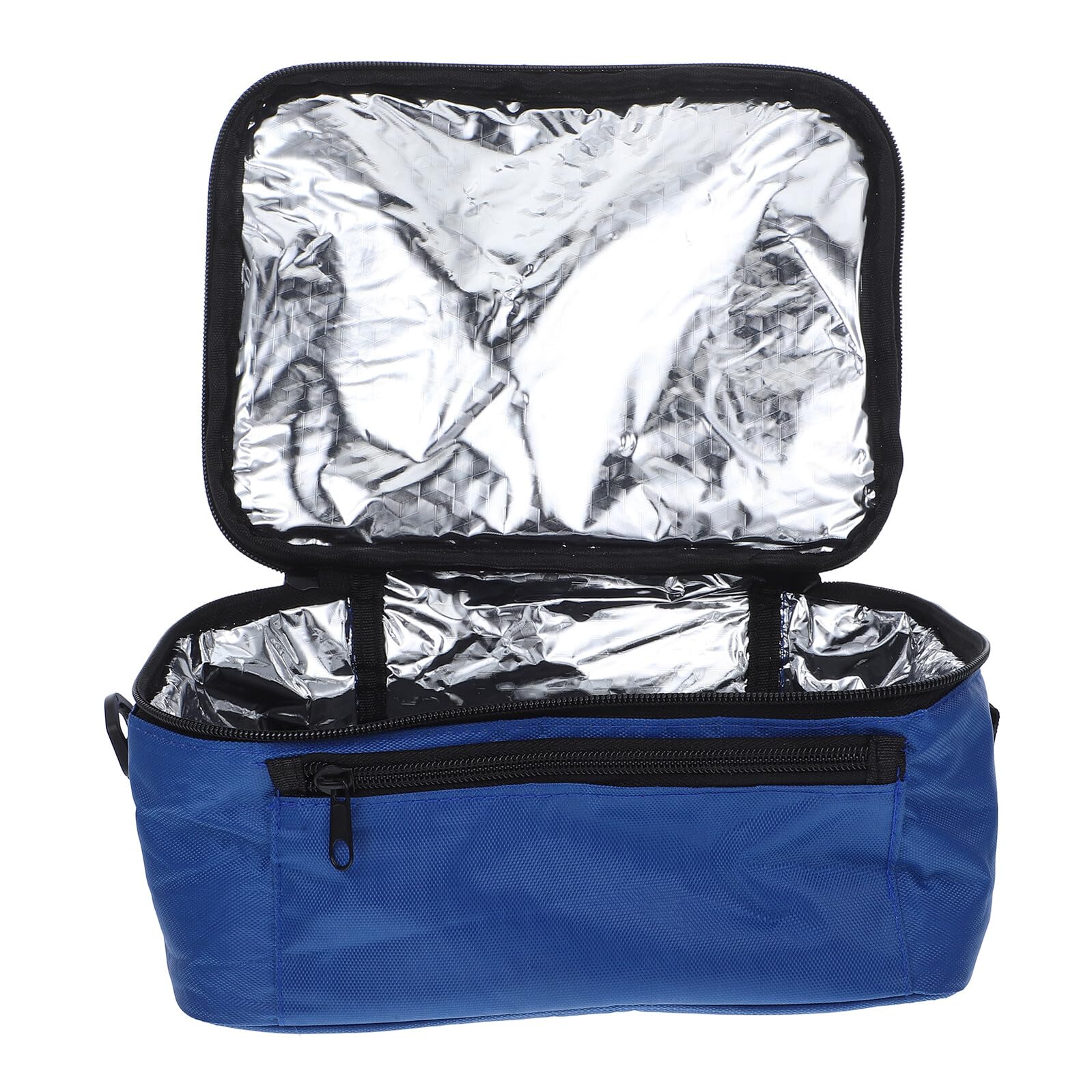 DOITOOL Bolsa Térmica Aislamiento de Tela Oxford para Almuerzo para Coche 12v y Calentamiento Uniforme, Portátil para Oficina y Exteriores