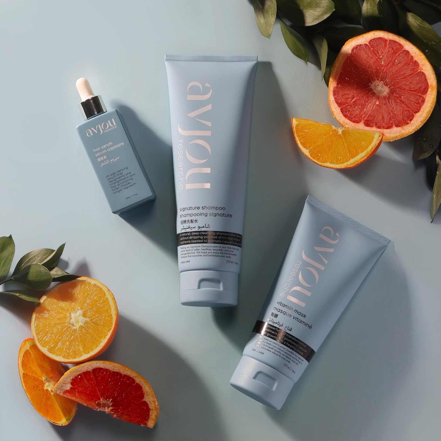 Signature Bundle - Signature Shampoo, Vitamin Mask, and Hair Serum - Image 2