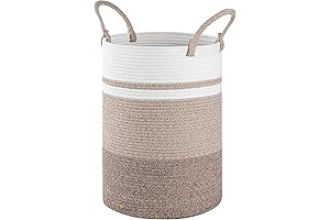 Gradient Yellow Laundry Hamper: A Vibrant Storage Solution