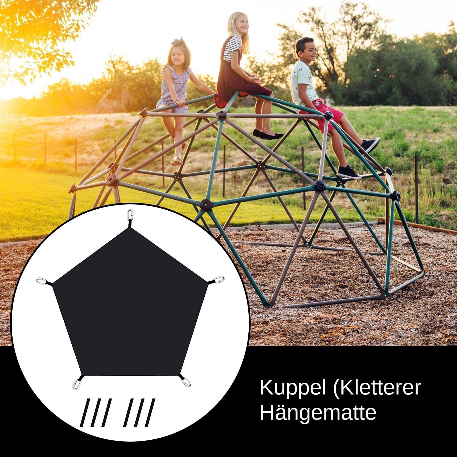 Hamac De Grimpeur Pour Dôme Pzuryhg – Hamac D'Escalade Extérieur Ultra Résistant Pour Enfants, Jusqu'à 300 Lb, Accessoire Fun Pour Aire De Jeux