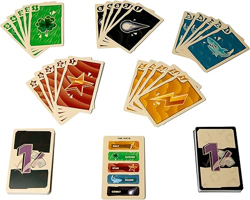 Miniatura 6 de Iconiq Studios 1 - Uno por ciento - Un juego de posibilidades estratégicas - Apto para familias y todas las edades - Juegos de fiesta - Juegos de