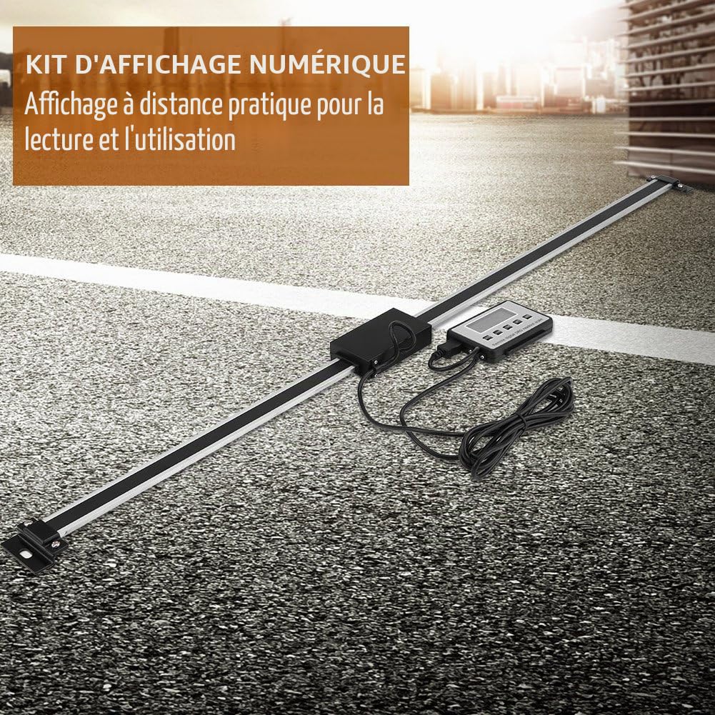 Akozon Digital Numérique Pieds à Coulisse Professionnel 0-600mm Pieds à coulisse Vernier Précis avec LCD Linéaire Numérique LCD Kit de Lecture pour Fraiseuses Machines Tours