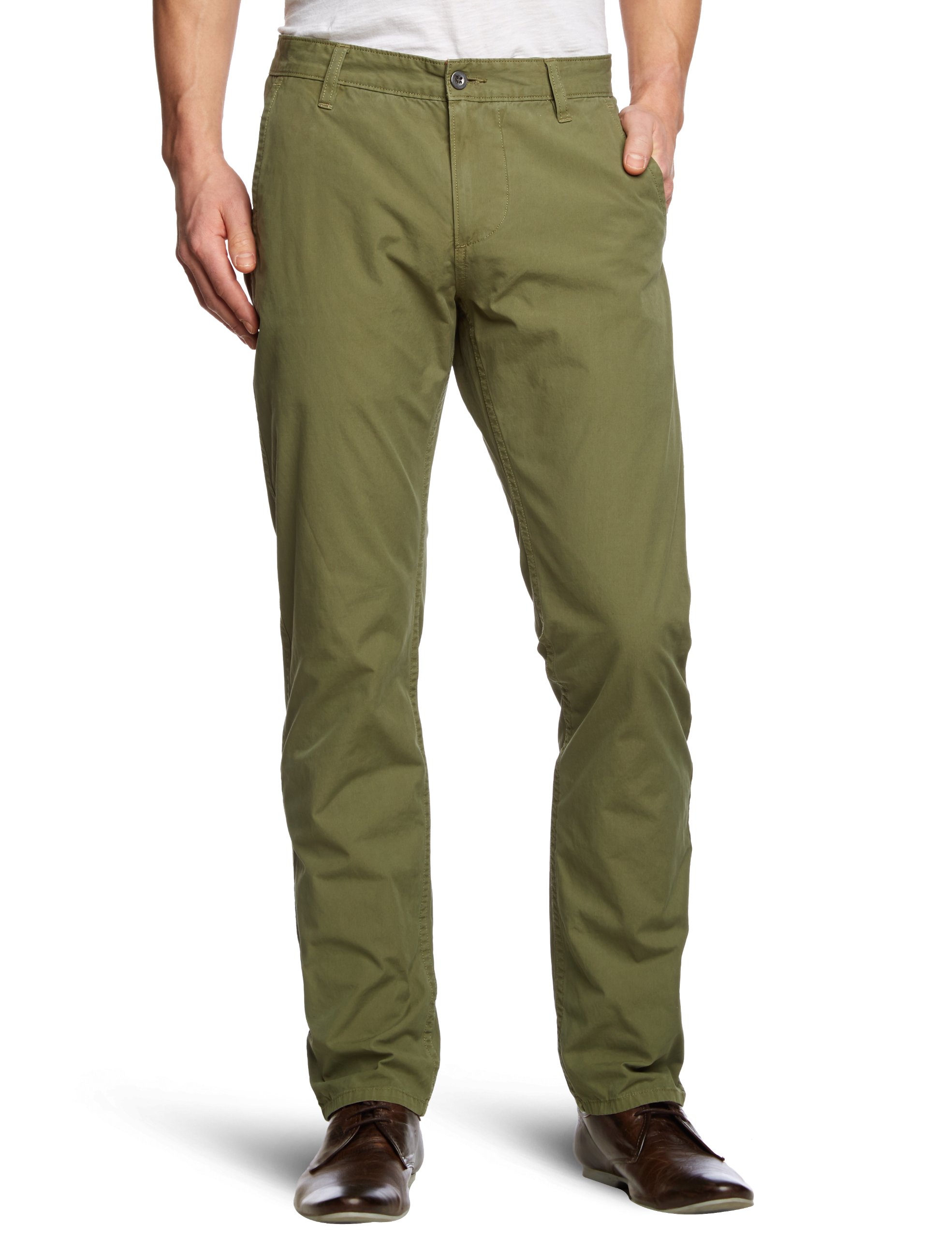 Dockers Men's Alpha Khaki Original Slim Trousers — view 28