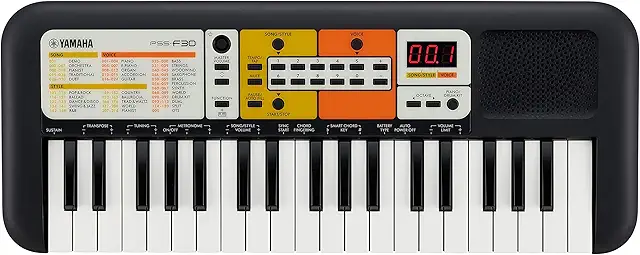 Yamaha PSS-F30 Electronic Keyboard for Kids - Korg Minilogue Style