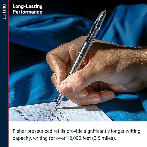 Miniatura 45 de Fisher Space Pen (400-RAW) bolígrafos tipo bala de metal Latón