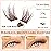 PHKERATA Brown Lash Clusters Wispy Brown Eyelash Clusters Wispy Lashes Clusters Natural C Curvature Cluster Eyelash Extensions 110 Pcs Individual Lashes DIY Cluster Lashes, 10-16 mm
