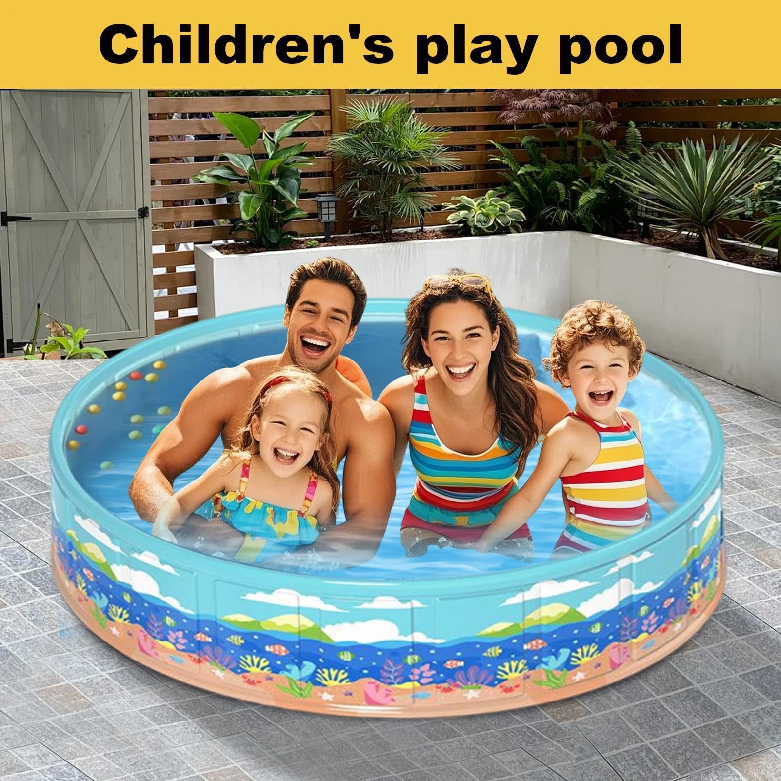 Jeux d'eau pour Pataugeoire Pliable Non Gonflable
