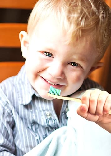 Miniatura 2 de Woobamboo Sprout Kids Cepillo de dientes súper suave, 2 unidades, 0.6 oz