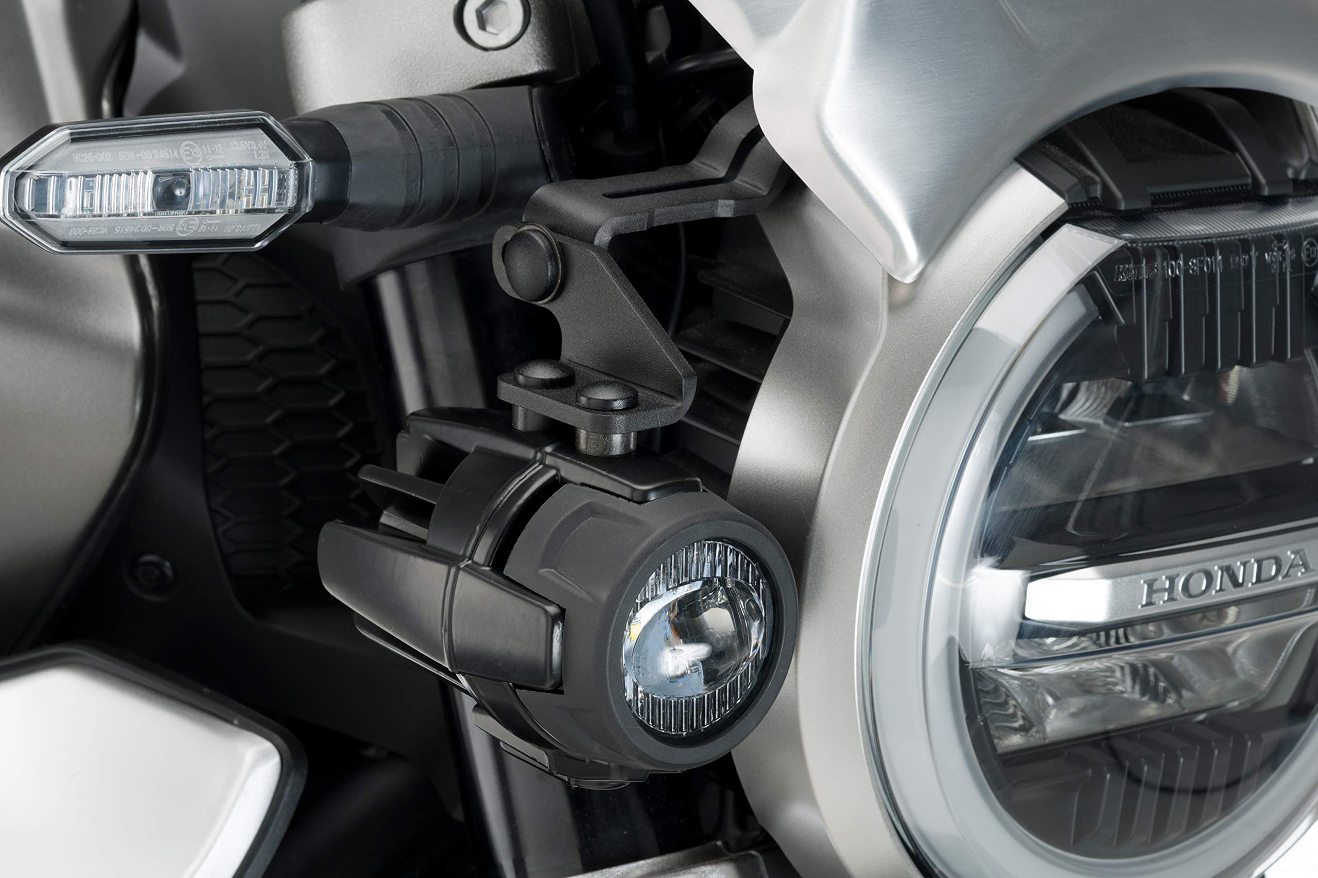 Puig 3489N Recambio - Caballetes de moto con componentes resistentes para mantenimiento y prolongación de la vida útil, Negro