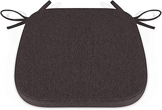 Shinnwa Chair Cushions for Dining Chairs Pad Indoor Non Slip Kitchen Room Metal Wooden Seat Cushion Pads with Ties [14.5 x...