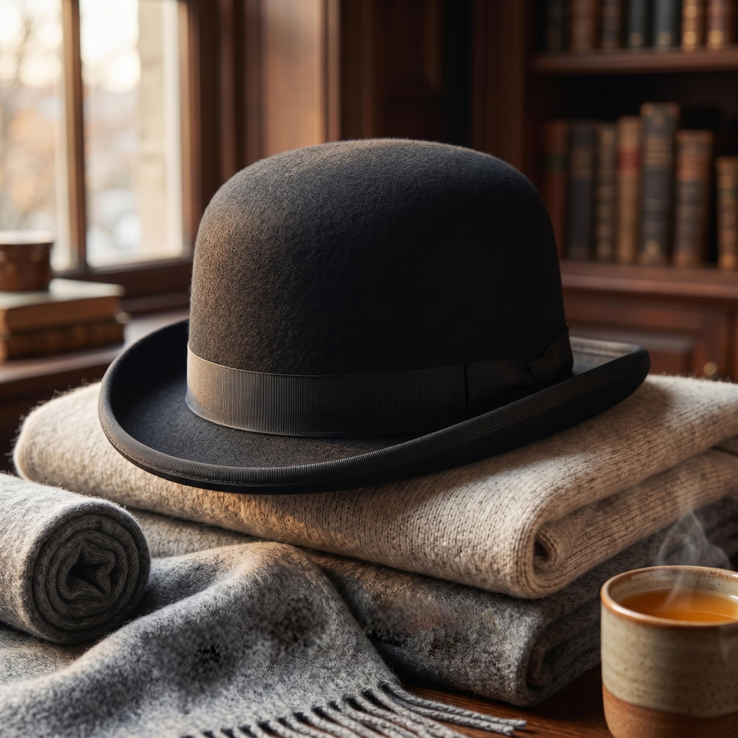 Cappello a bombetta, cappelli a bombetta vintage Cappelli da uomo e da donna con nastro da indossare ogni giorno, feste tema, eventi cosplay o riunioni formali