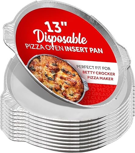 Miniatura 2 de Bandeja de inserción para máquina de pizza de 13 pulgadas para horno de pizza de encimera de 12 pulgadas, máquina para hacer pizza interior para el