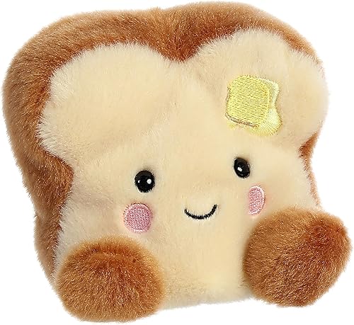 Miniatura 2 de Aurora® Adorable Palm Pals™ Buttery Toast™ Animal de peluche, diversión de bolsillo, juego sobre la marcha, marrón, 5 pulgadas