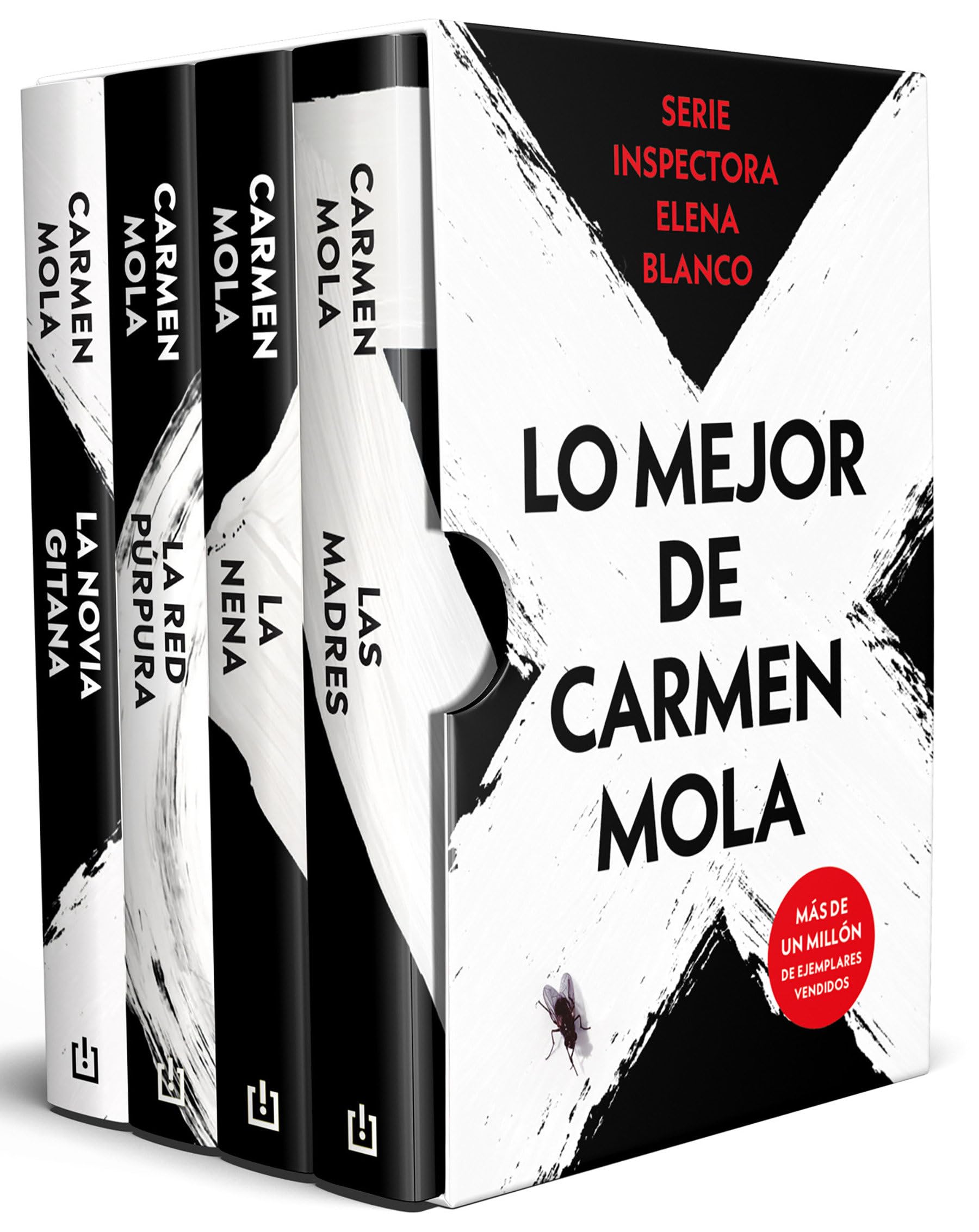 Tretalogía Lo mejor de Carmen Mola (Estuche con: La novia gitana | La red púrpura | La nena | Las madres)​ (Edición Limitada)