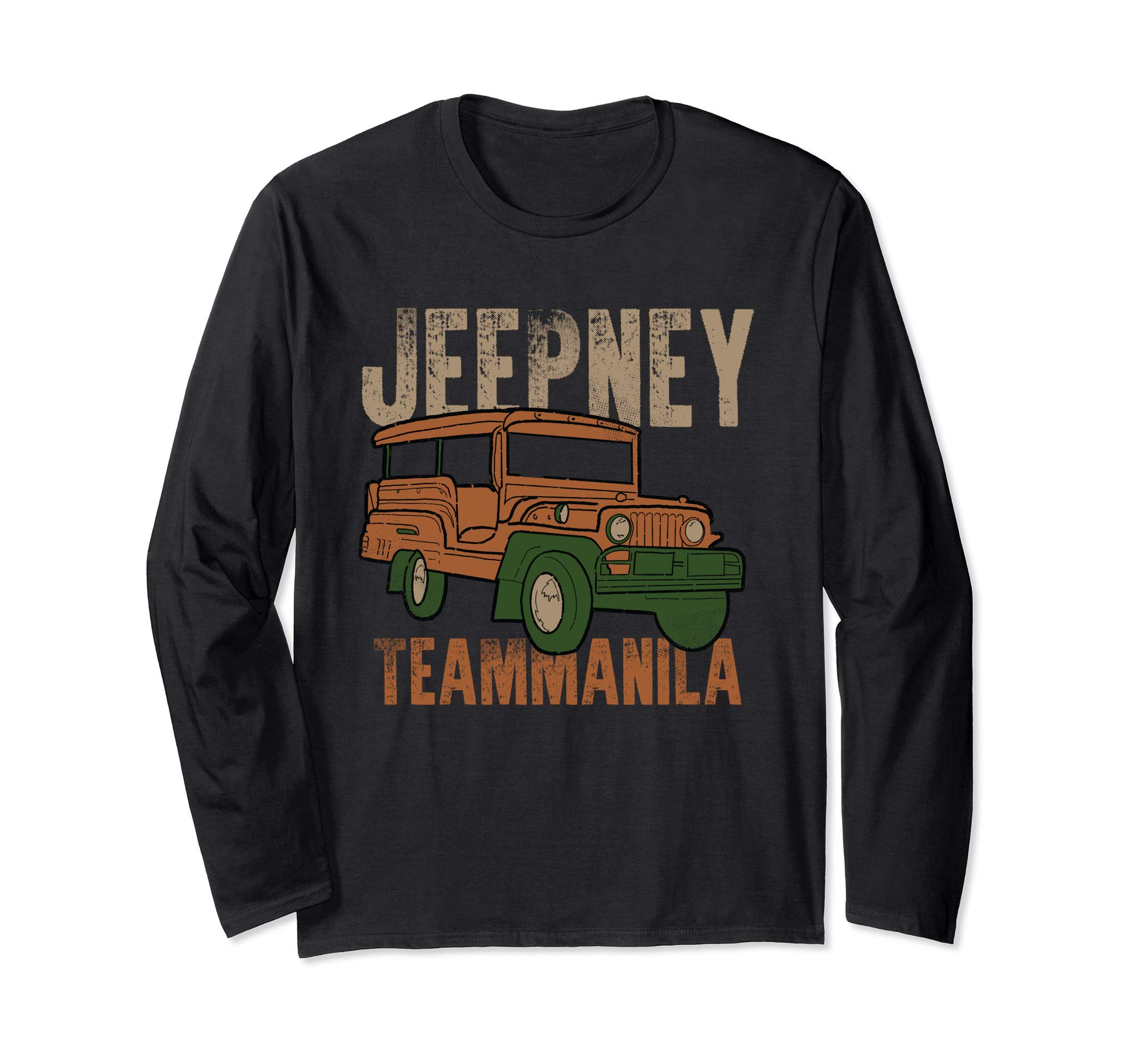 Philippine Jeepney Long Sleeve T-Shirt
