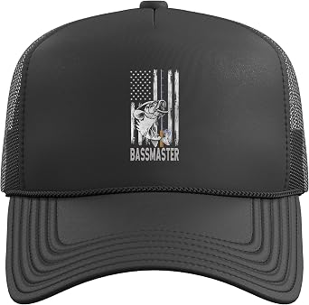 bass Champion Trucker Hat with Adjustable Mesh Back