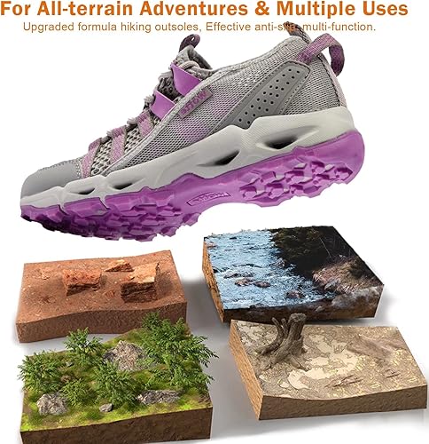 Miniatura 2 de MAINCH Zapatos de agua de senderismo para mujer, de secado rápido, para deportes al aire libre