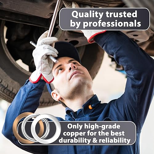 Miniatura 6 de Kit de juntas de servicio de arandela de trituración de tapón de drenaje de caja de transferencia y diferencial, repuesto para ToyotaLexus 2000-2022