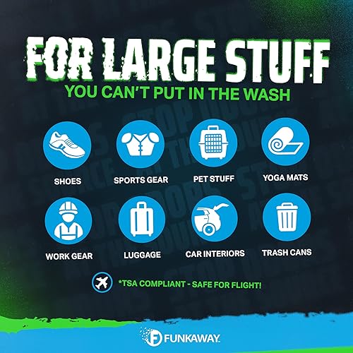 Miniatura 4 de FunkAway - Espray eliminador de olores para calzado, ropa y equipo (sin aerosol), 3.4 onzas líquidas