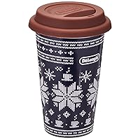 De'Longhi Tazza Termica DLSC076, Bicchiere Termico per Drink Caldi e Freddi