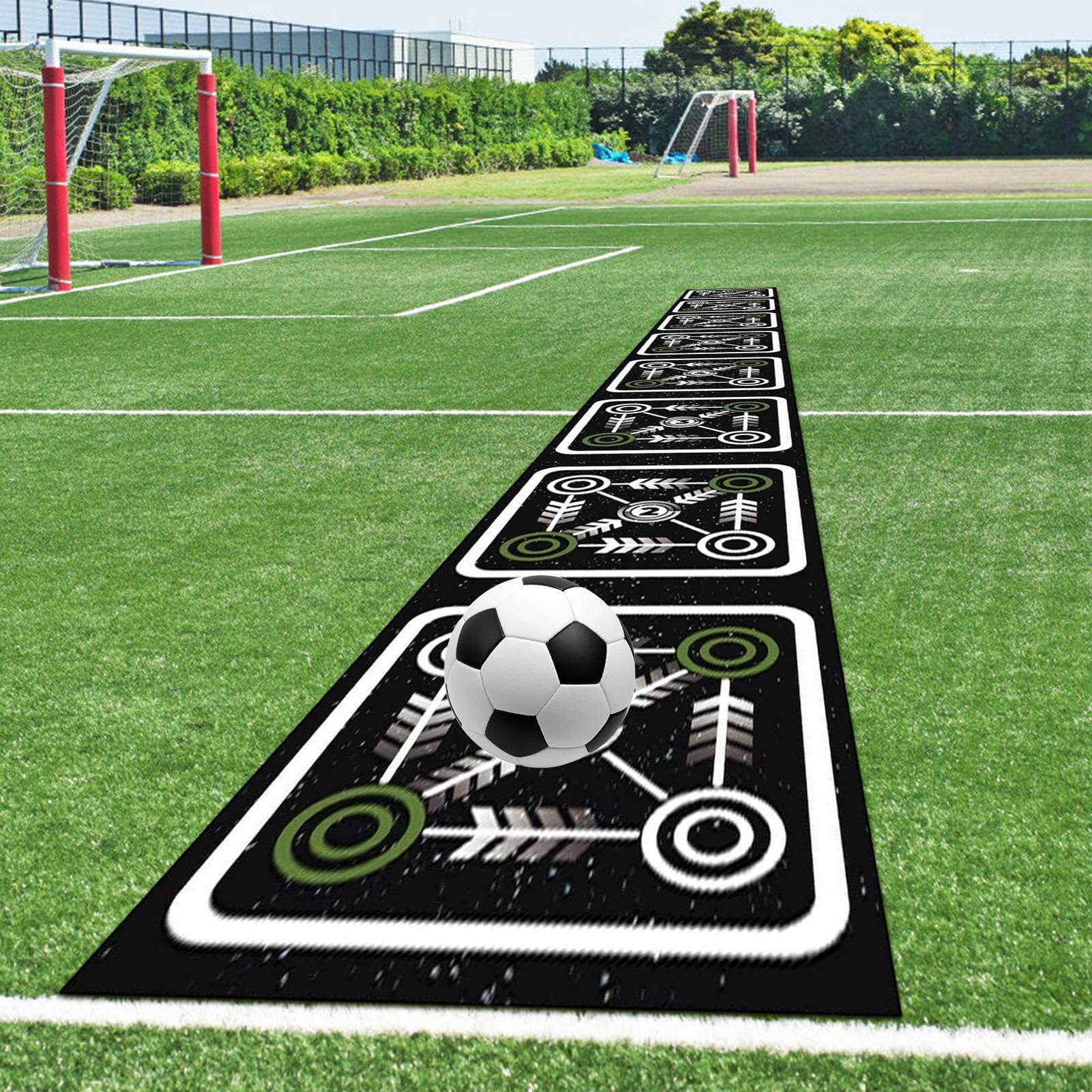 Per Calcio Attrezzatura per Allenamento Footwork Antiscivolo | di Allenamento per Footwork Home Gym Football Tennis Boxe Basket Fitness Adulti Bambini Professionisti Principianti