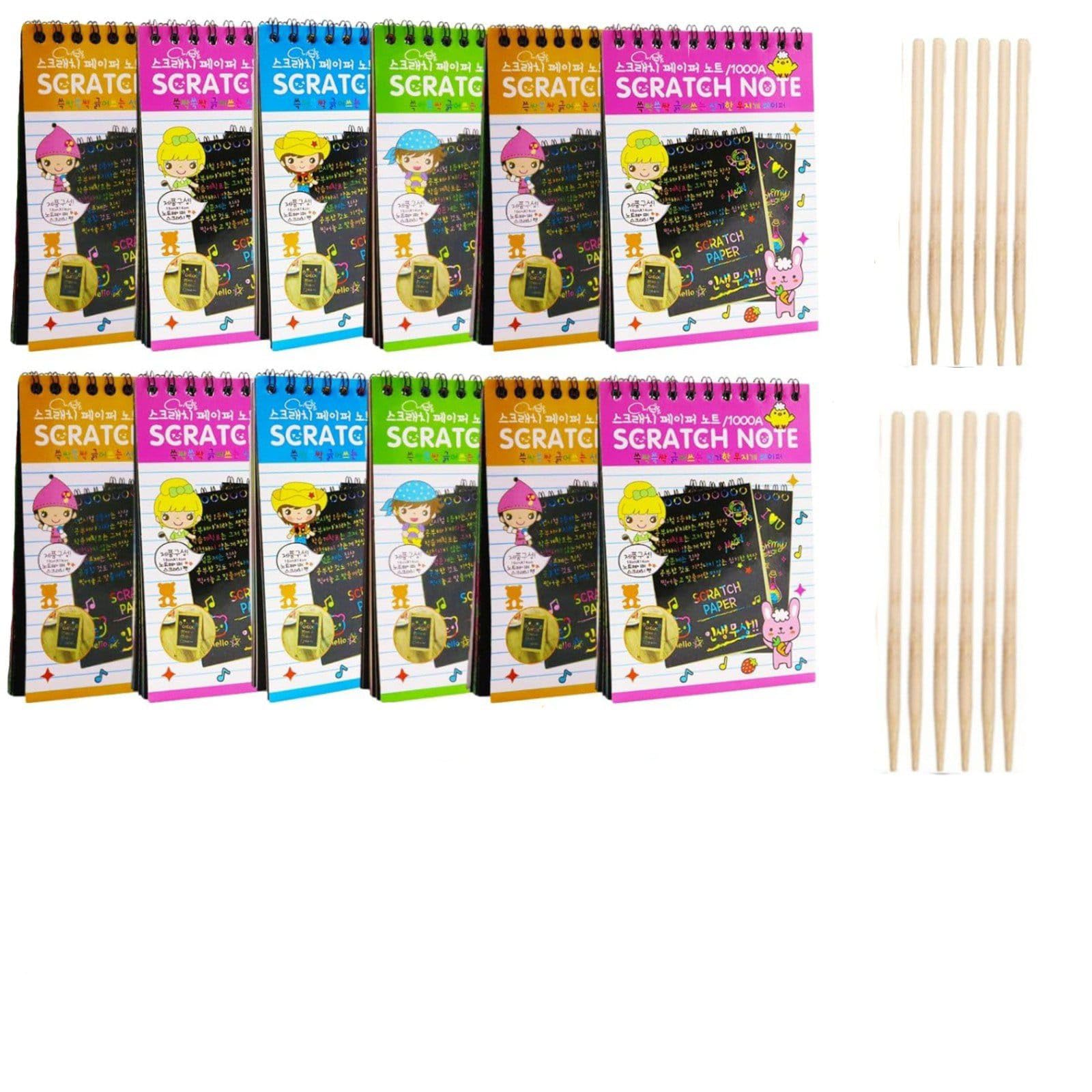 PlayHaven Return Gift for Birthday for Kids Party-12 Pcs ScratchBook for Kids,Magic Scratch Book for Birthday Return Gifts for Kids,Magic Book for Girls,Boys.Multicolor (B0DGLQWC1Z) Amazon Price History, Amazon Price Tracker