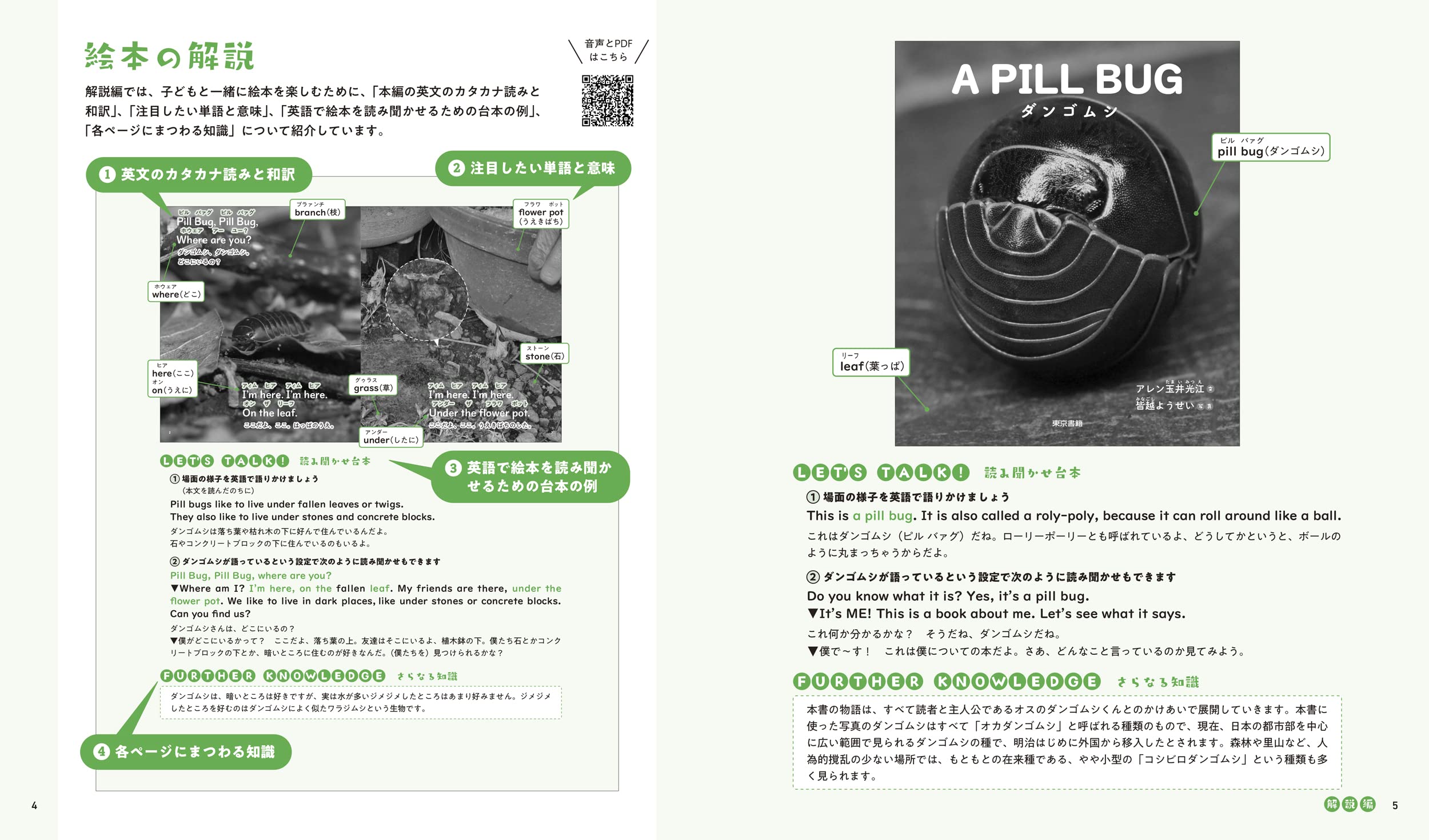 A Pill Bug ダンゴムシ ダンゴムシ 小学生のための英語絵本シリーズ Over The New Horizo アレン 玉井 光江 アレン 玉井 光江 皆越 ようせい 本 通販 Amazon