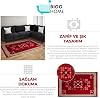 Kilim, Makinede Yıkanabilir, Modern Desenli, 80 * 150 cm, SA25PY