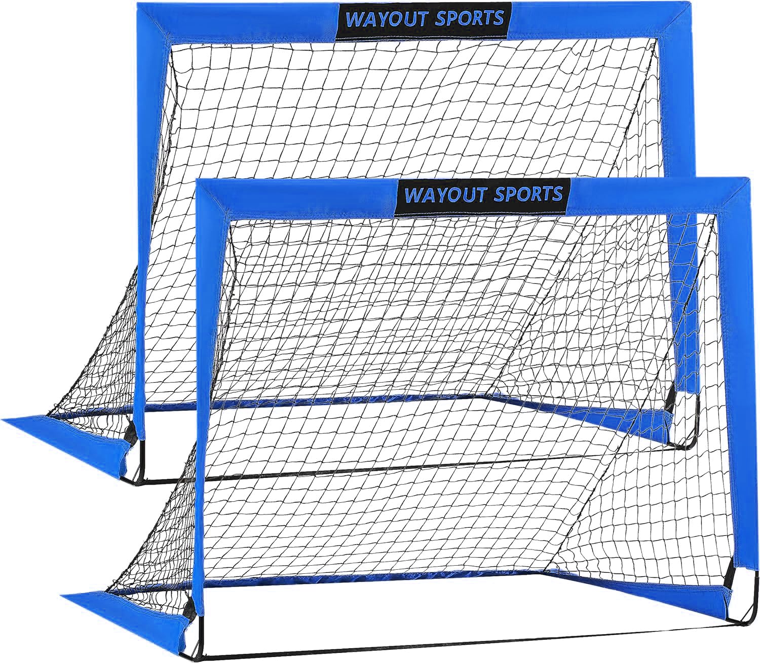 Wayout Sports - Porterías Fútbol Plegables para Niños y Adultos
