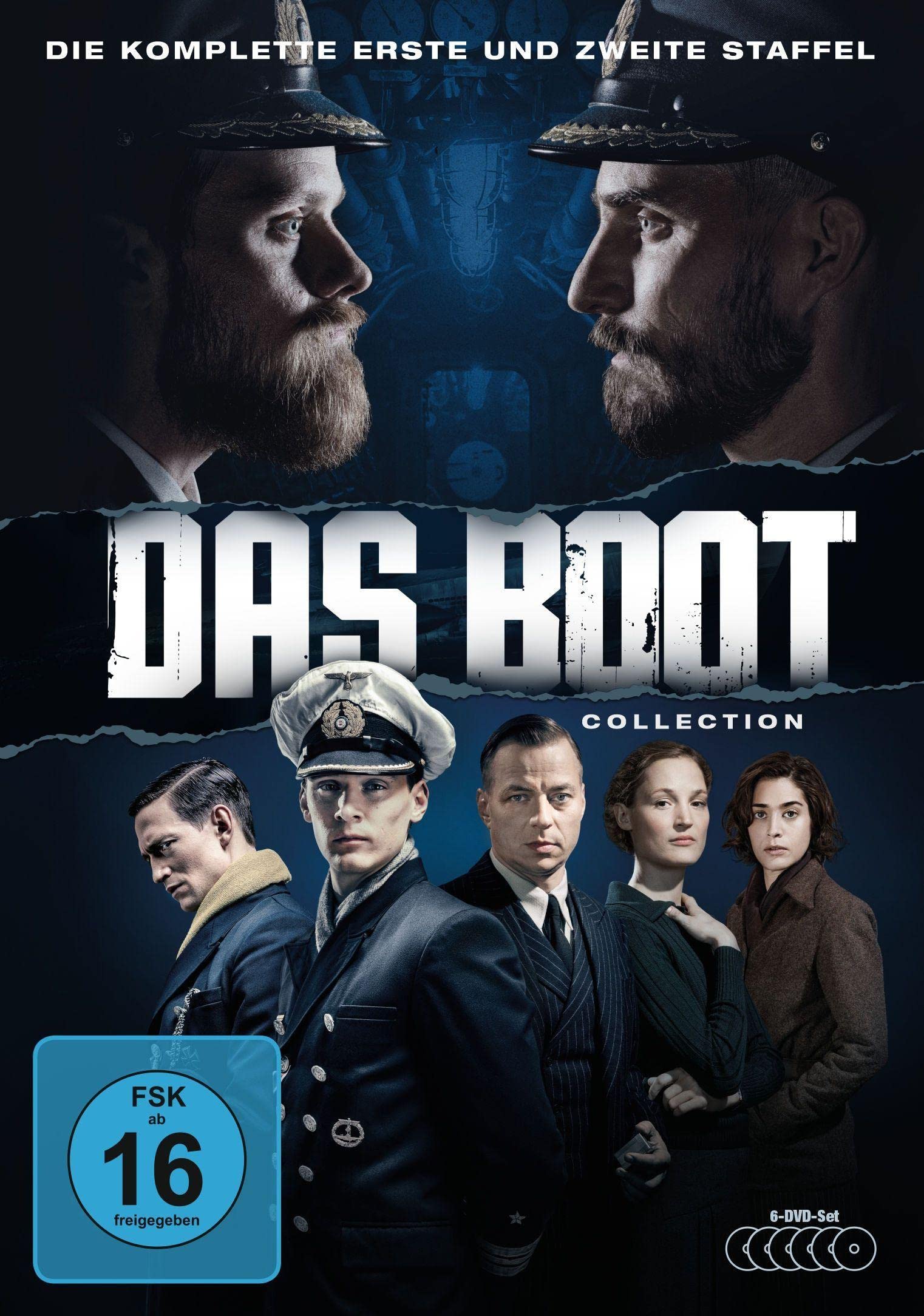 DVD de Das Boot - Collection Staffel 1&2, la saga de submarinos alemanes