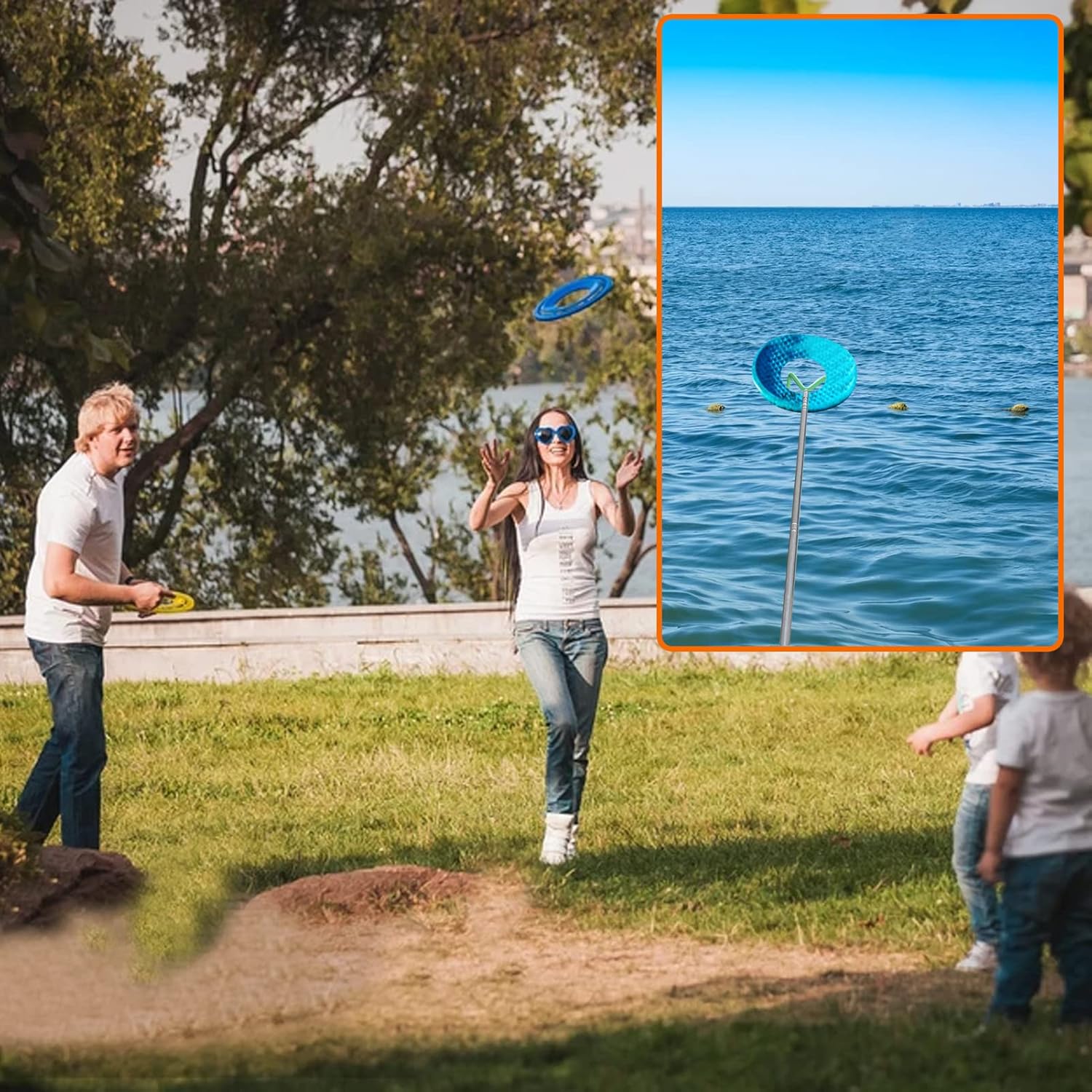 Buy BOUTICOL Disc Golf Retriever, Disc Retriever Telescoping Pole with