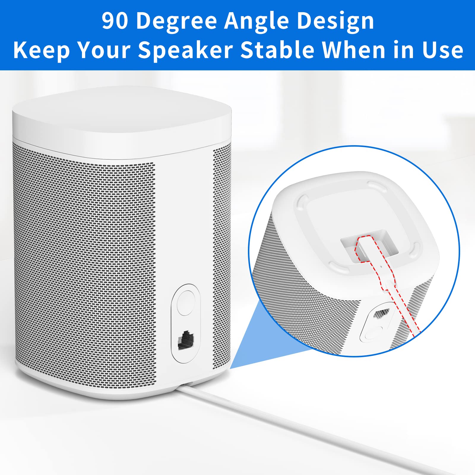 Amazon | Sonos One/One SL/Play 1電源プラグケーブル用1.15フィート