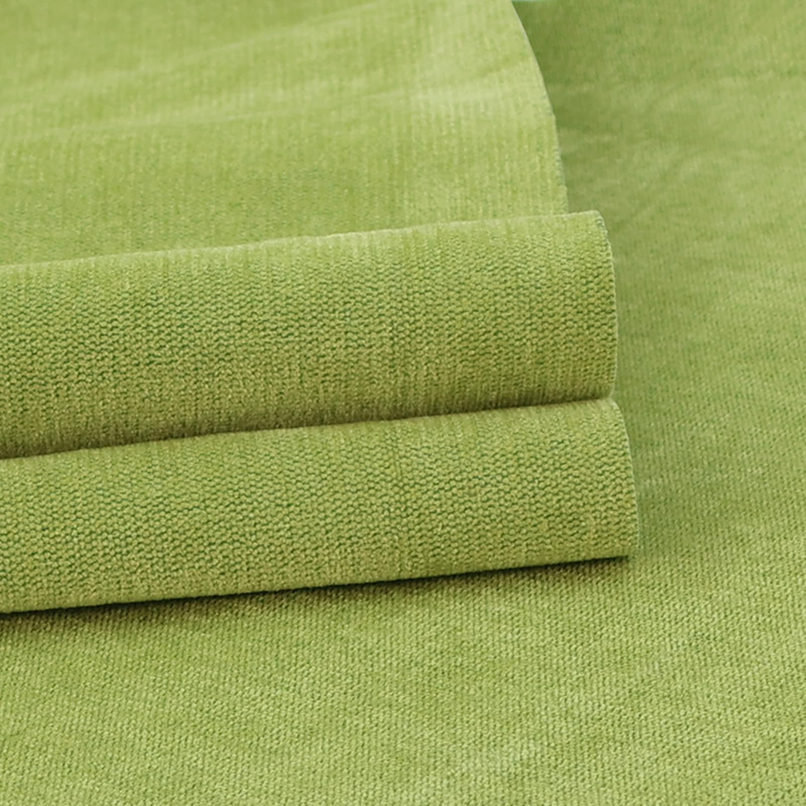 58" x 40" Chenille Fabric | Soft Luxury for Home Decor & Fashion | Crafting Cozy Comfort & Timeless Elegance (Green)