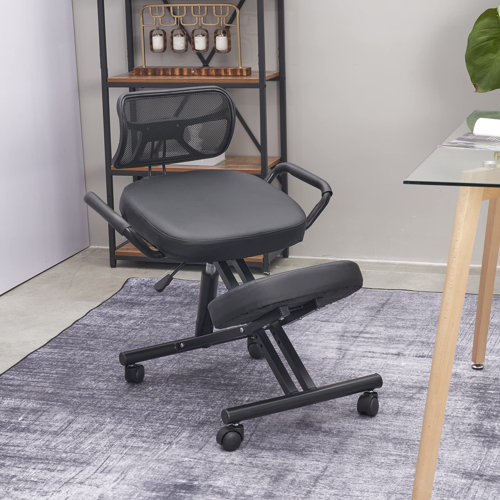 Buy Kneeling Chair Ergonomic for Office with Back Support,KREINAKAWA Posture Chair Adjustable