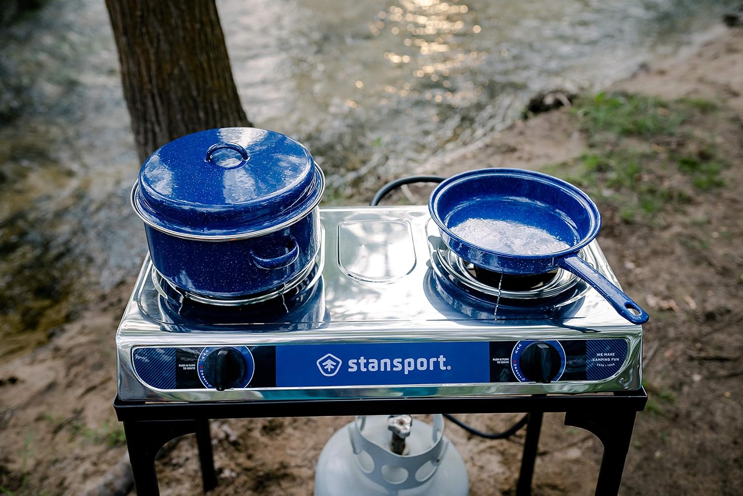 Stansport Gourmet Propane Stove with Stand