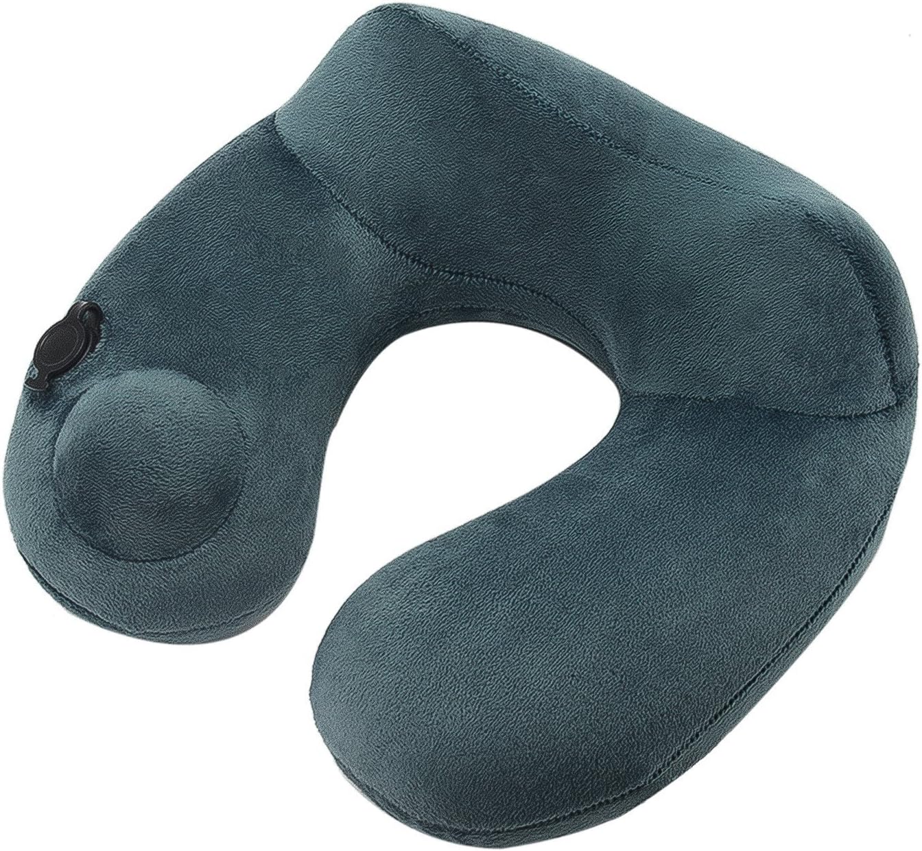 Portable Travel Pillow, Yocuby Lightweight Inflatable Neck Pillow Support for Sleeping on Airplane, Car, and Train with Carry Bag