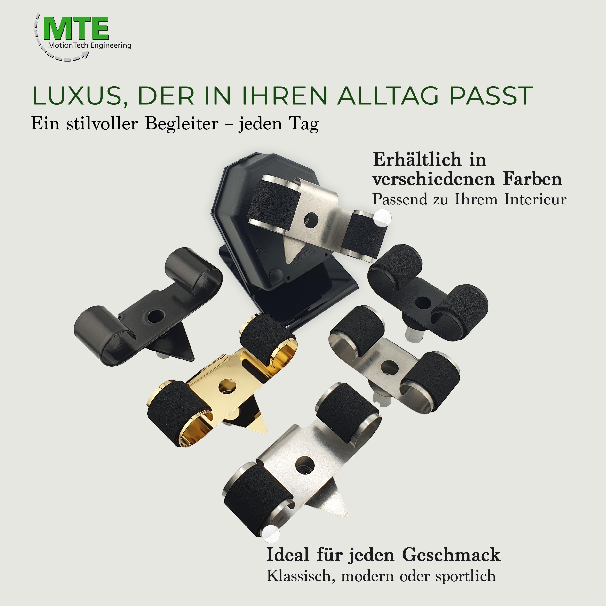 MTE Bewegungstechnik Uhrenbeweger (WTS 220 Schwarz) – Uhrenbeweger für Automatikuhren – Uhrendreher mit Synchrongetriebemotor – elegantes Design & hochwertige Qualität – Made in Germany