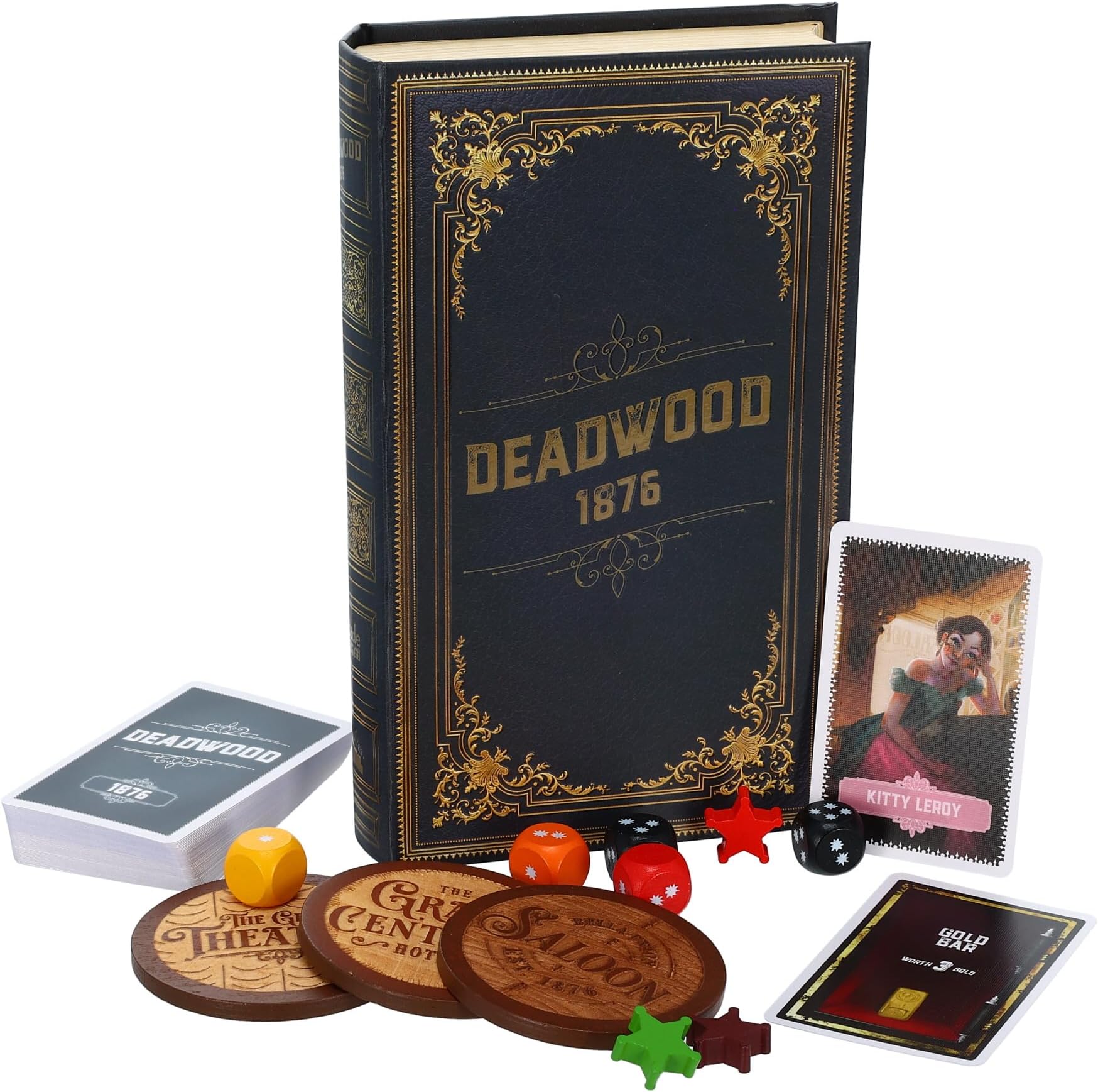 Deadwood 1876 Old West Board Game of Gold, Strategy, Secrets, and Stealing A ...