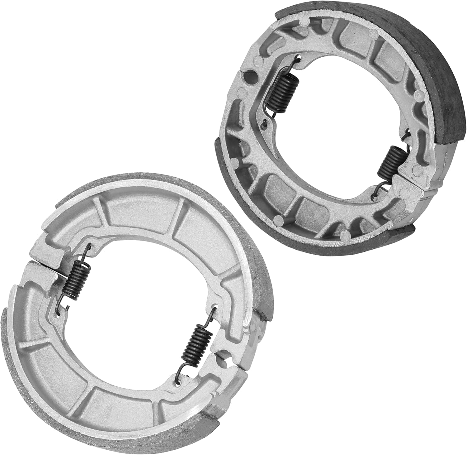 Caltric Front & Rear Brake Shoes Compatible with Honda Atc125 Atc125M Atc-125M 1984 1985-1987