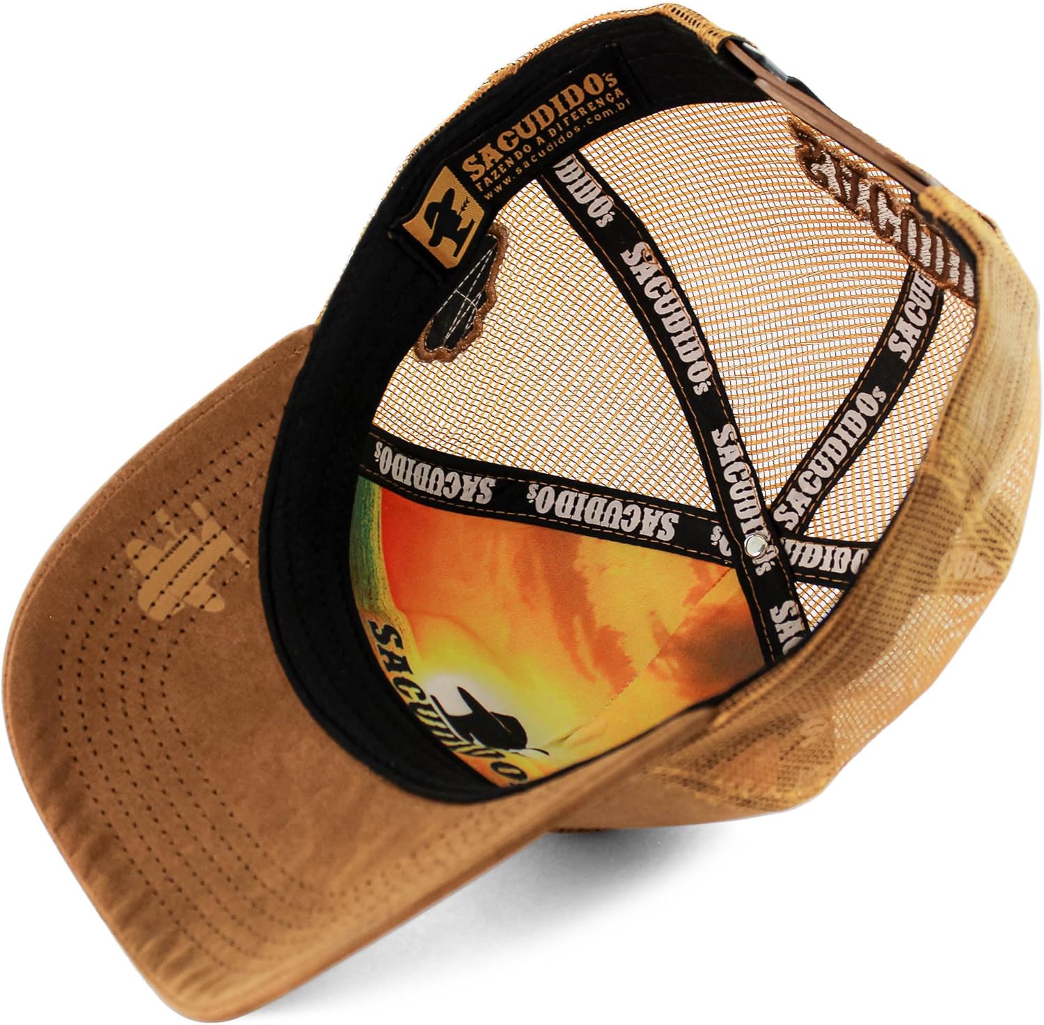 Sacudido's | Trucker Cap Brazilian Flag Snapback Hats, Adjustable, for Men and Women, Great for Hunting - Image 8