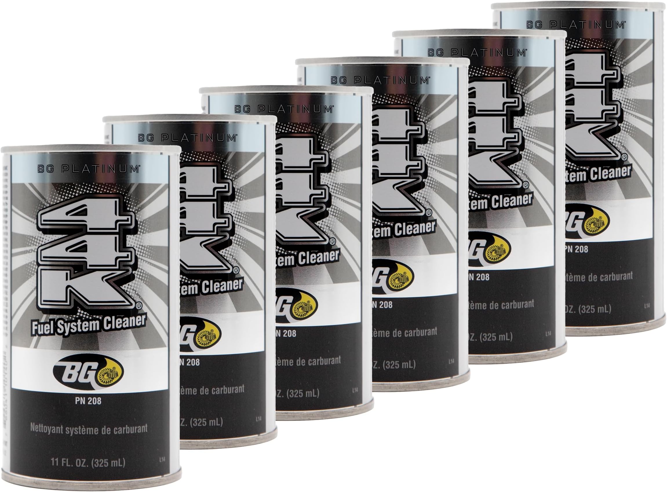 BG 44K Fuel System Cleaner Power Enhancer (Qty 6) 11oz cans
