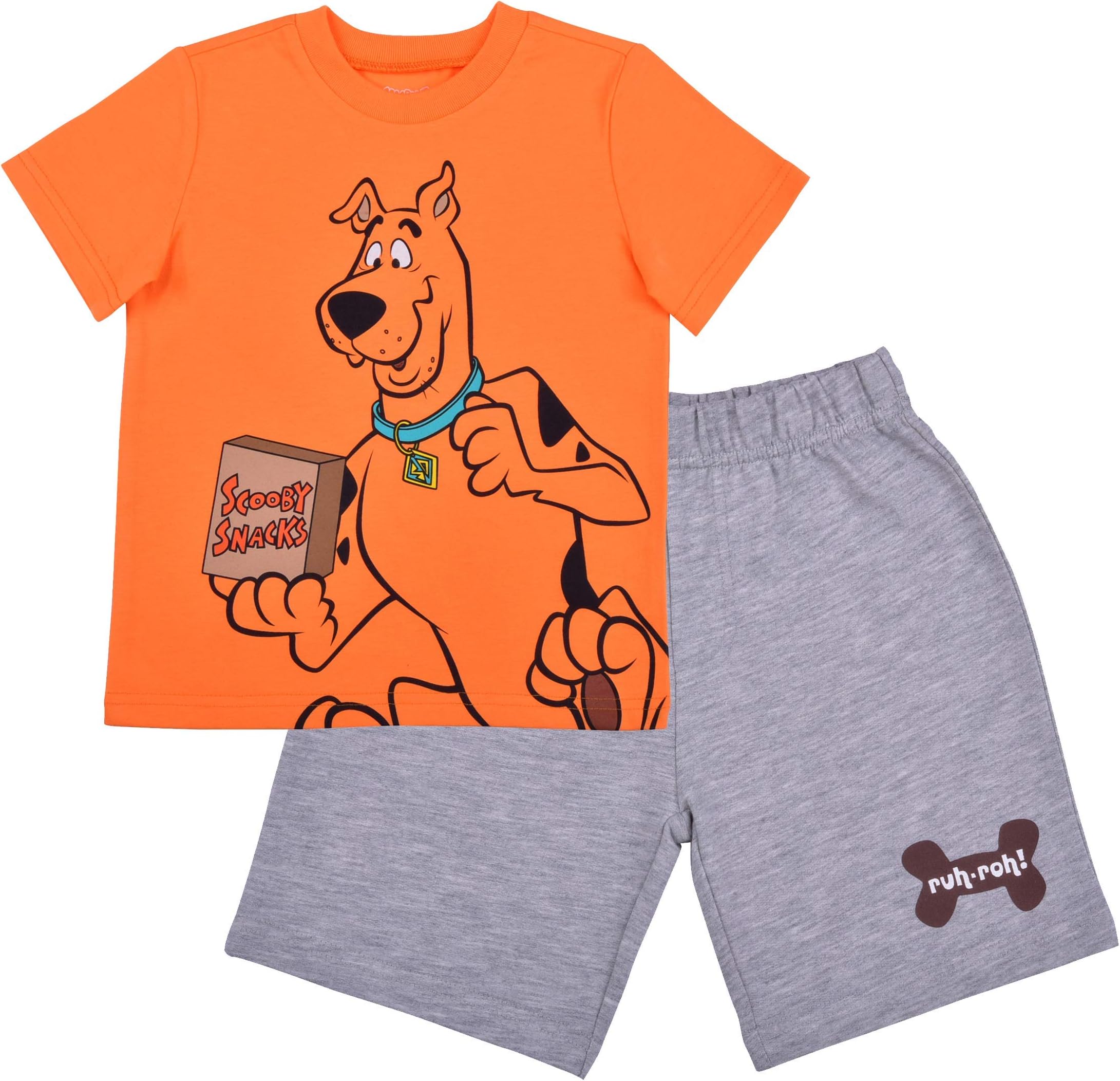 Scooby-DooWarner Bros Scooby Doo Boy's 2-Piece Shirt and Short Set