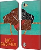 Vista 7 de Stephen Huneck X-Ray Sally Humour - Funda de piel tipo cartera compatible con iPod Touch 5G 5.ª